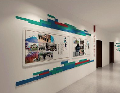  兴文企业文化墙用什么材料好？