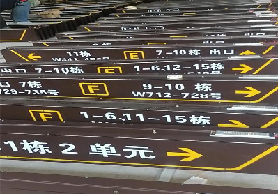  兴文广告标识中，常见的几种安装方式。