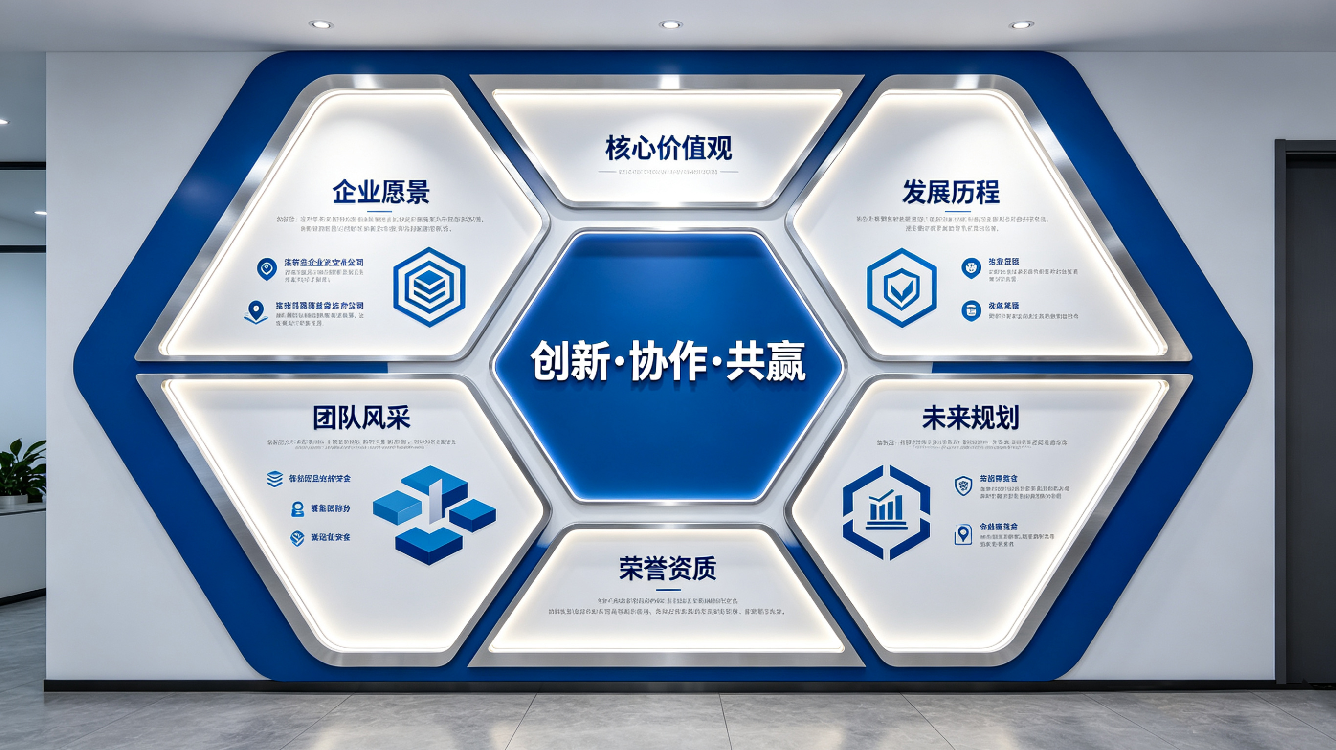  兴文企业文化墙六边形避坑指南（新手常犯5个错误）